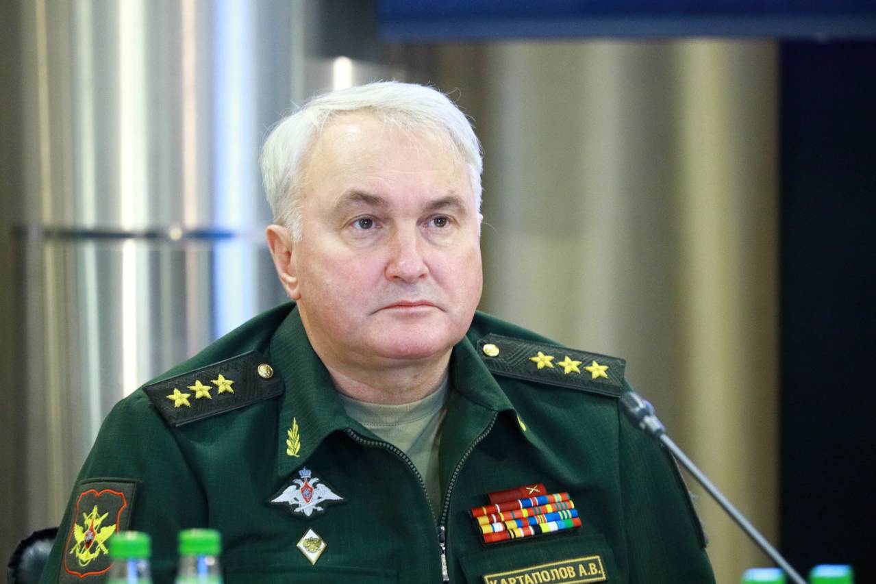 Картополов. Замминистра обороны Картаполов.